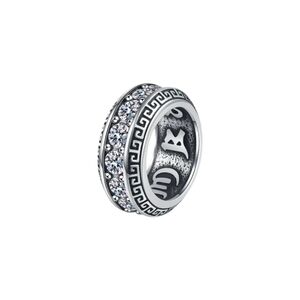 New Stainless Steel Ring W/ Cz All Around Size 11